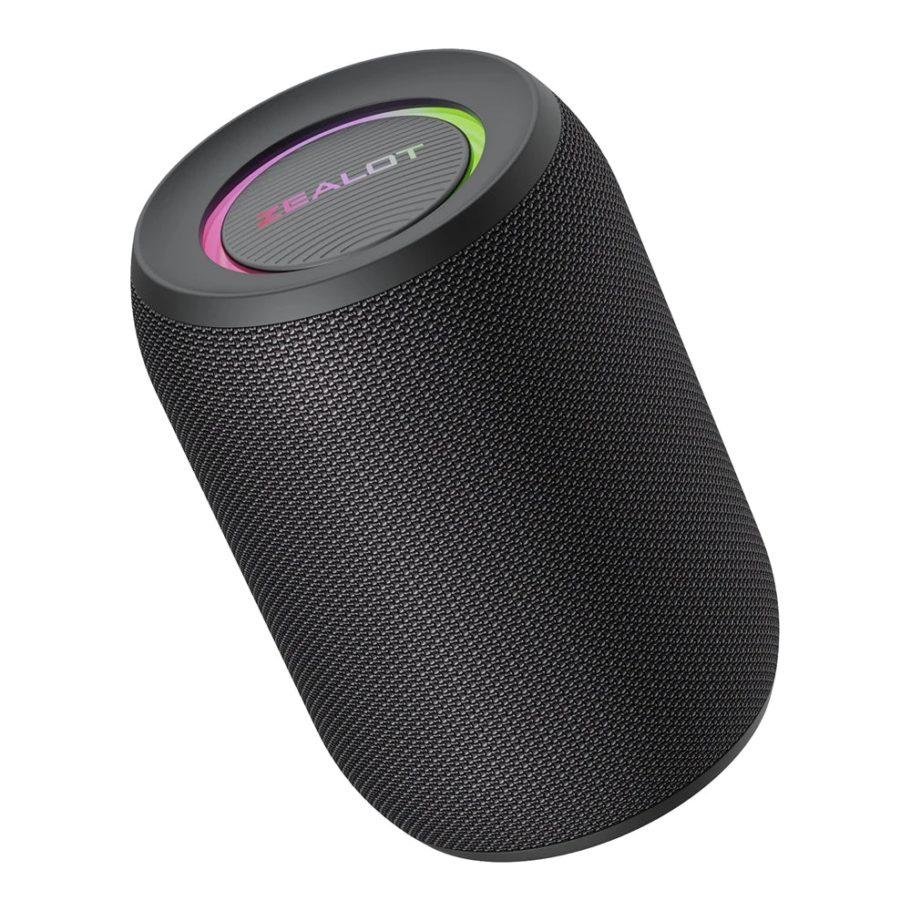 Haut-parleur Bluetooth puissant, basse sans fil, lumière LED, haut-parleurs extérieurs, caisson de basses, Support de boîte de son étanche