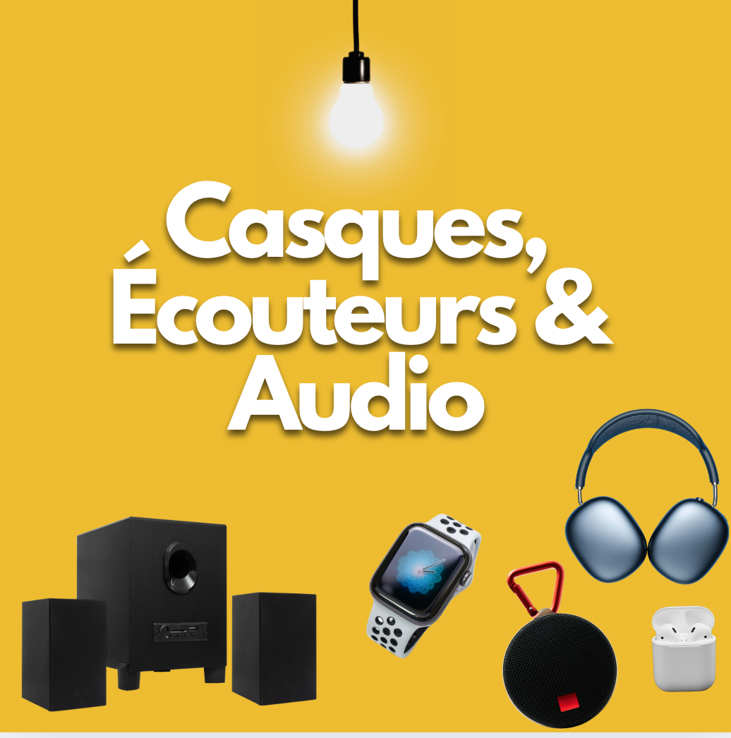 Casques, Écouteurs & Audio